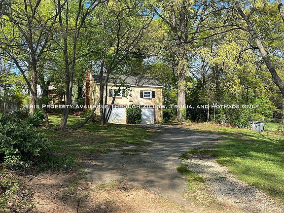 Large, shaded yard