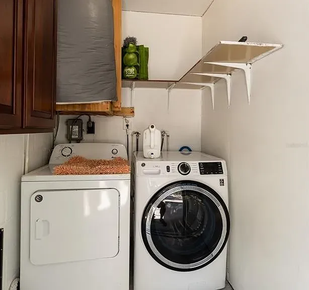laundry room & extra storage space