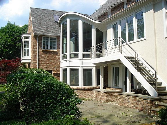 SW elev; "gazebo" and patio