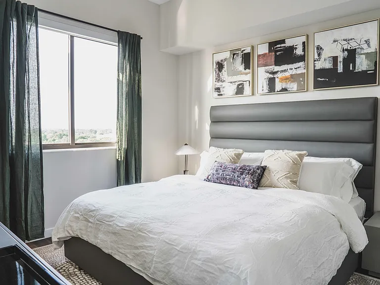 Oversize windows offering plentiful natural light.