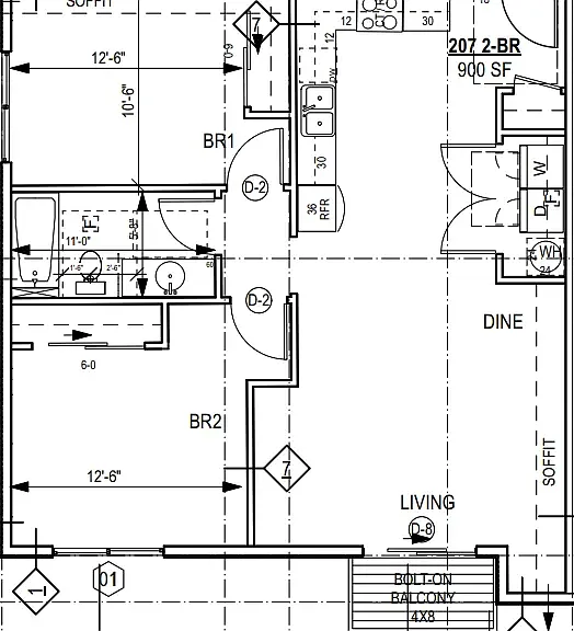 2 bedroom 2 bedroom