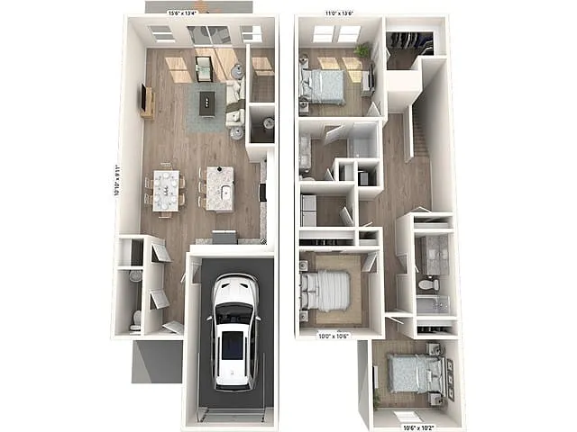 Floor plan TH-C1