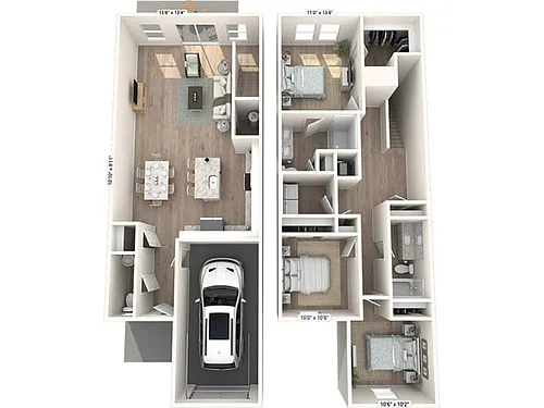 Floor plan TH-C1