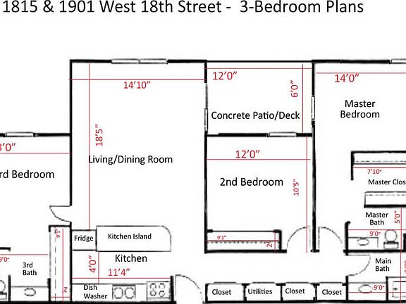 3rd image of 1815 W 18th St #B08d17f32