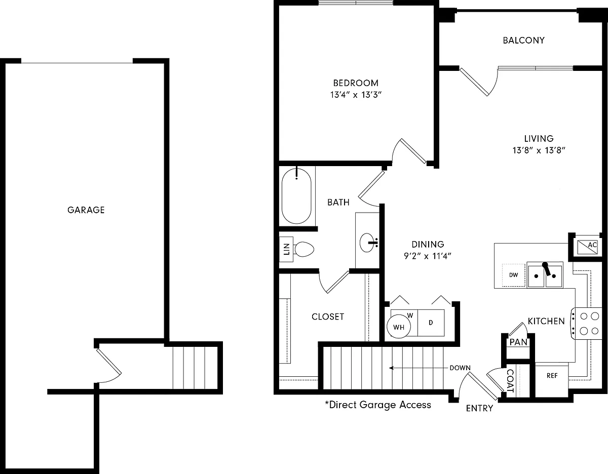 Floor plan A2G