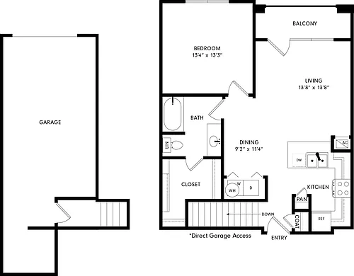 Floor plan A2G