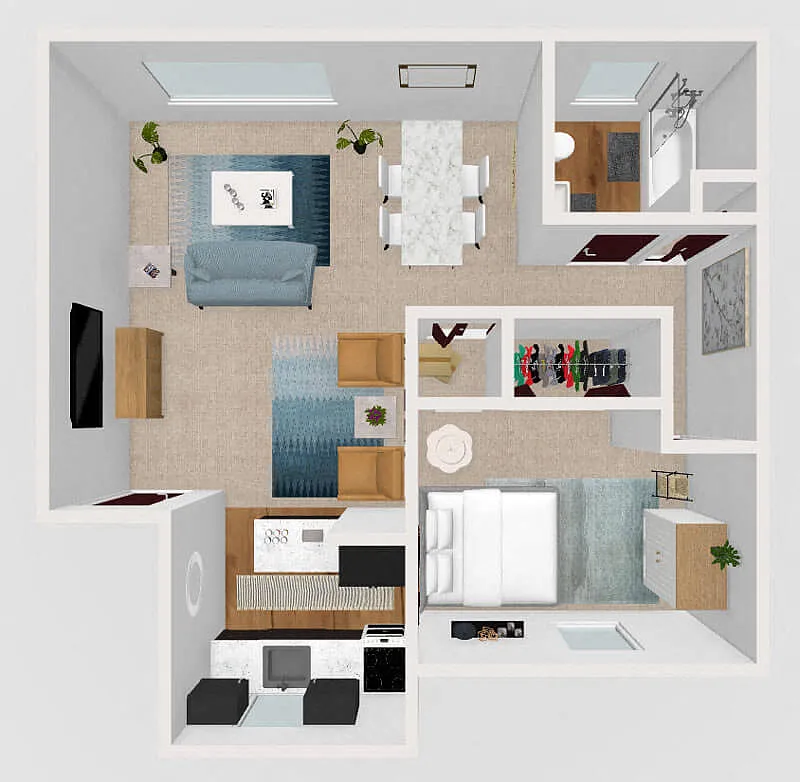 Floor plan Willow