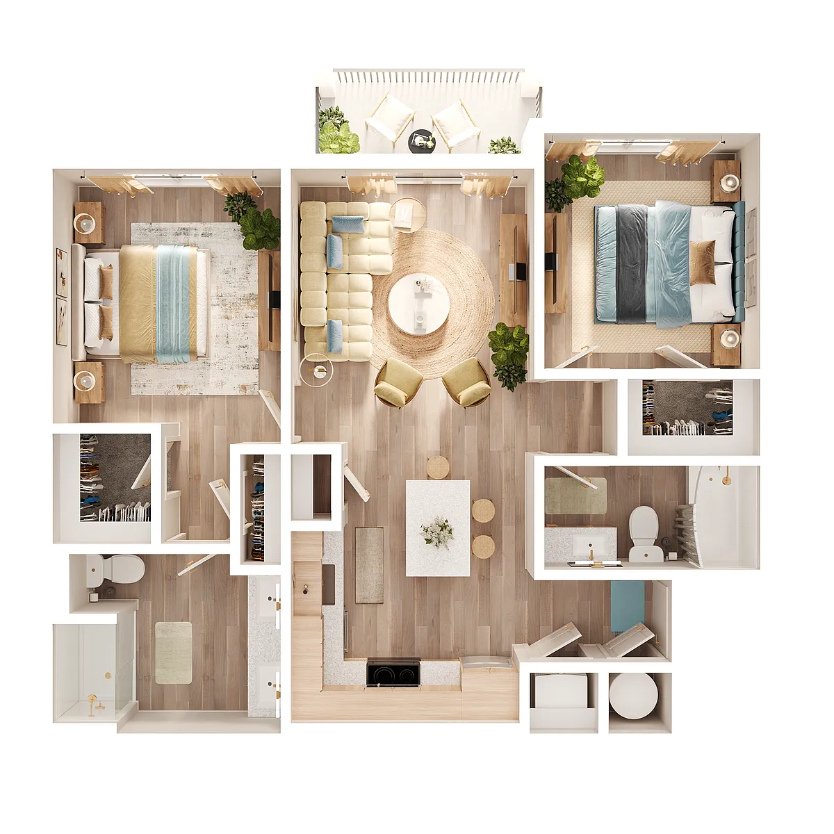 Floor plan C1