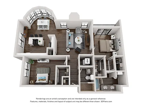 Floor plan B3