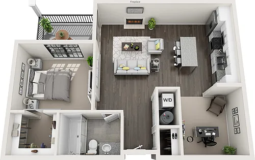 Floor plan Quarters