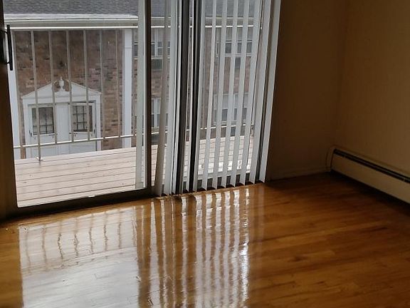 View of balcony from Dining Room