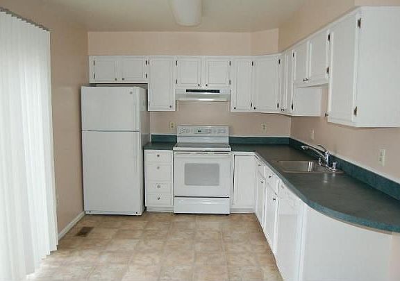 kitchen opens to deck