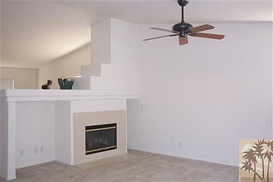 fireplace/den