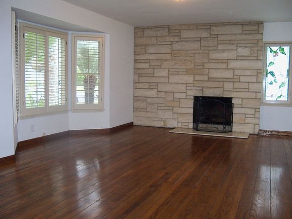 great living room with fireplace
