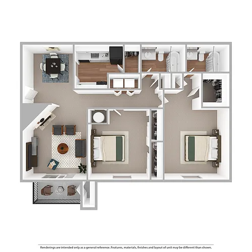 Floor plan 2x2U