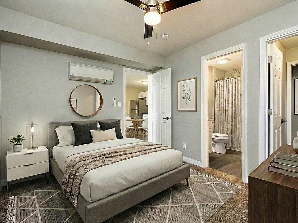 Primary with Closet and Bath