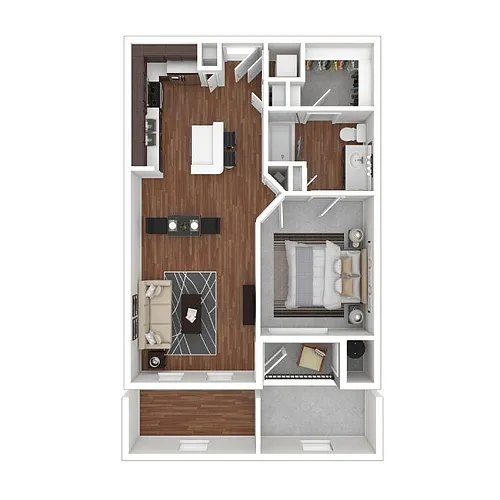 Floor plan Pyramid Peak