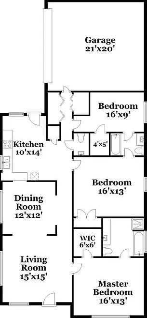 3 bed, 2.5 bath, 1465 sqft, $1,960 — Photo 2