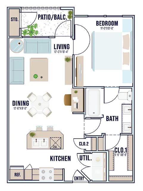 Floor plan A1