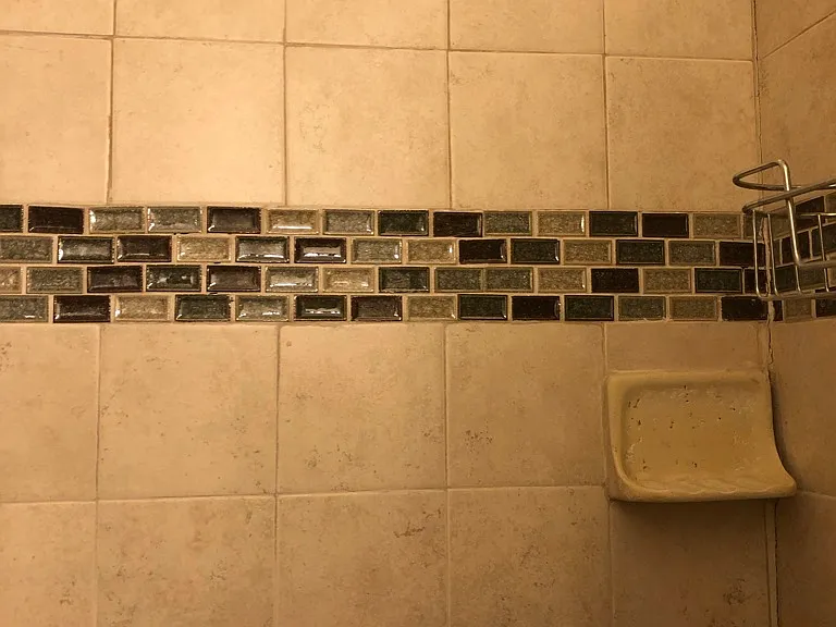 Tile shower