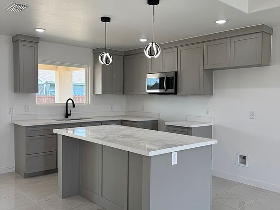 Open concept kitchen