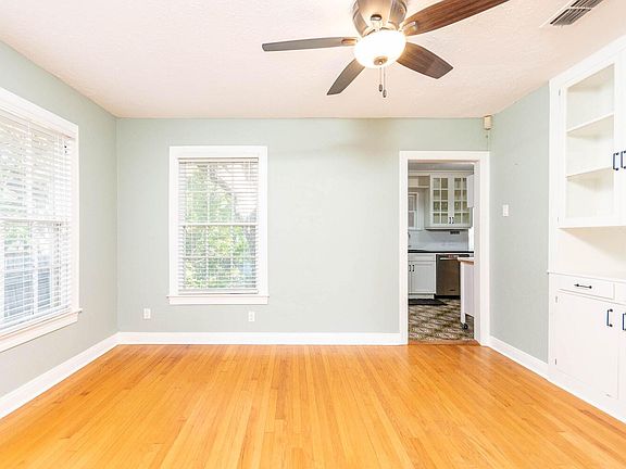 dining room looking into kitchen