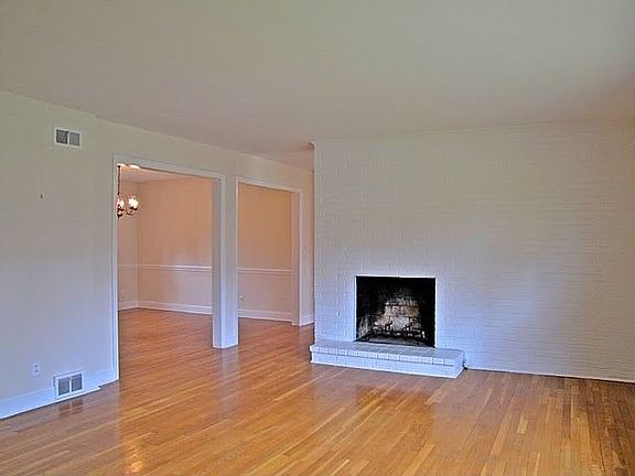 Living room into the Dining room
