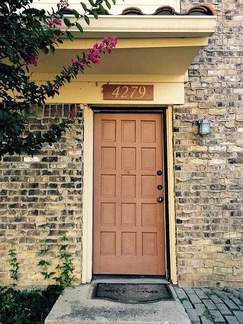 Front Door Entrance to Townhome