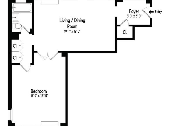 5th image of 321 W 90th St APT 8C