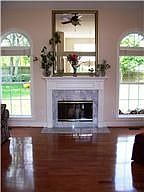 Beautifully cased windows and millwork!