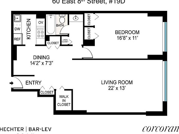 2nd image of 60 E 8th St APT 19D