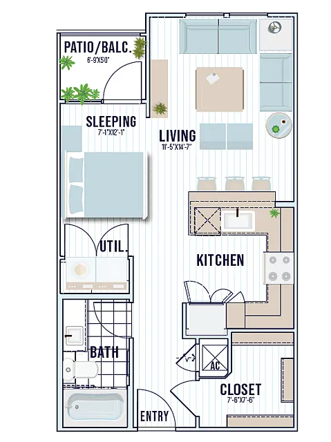 Floor plan E2