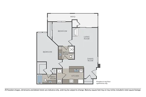 Floor plan Victoria Falls