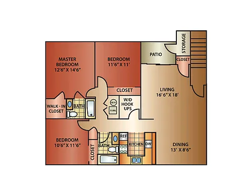 Floor plan Santa Fe
