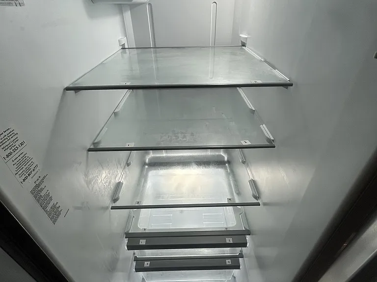 Dedicated shelves in refrigerator