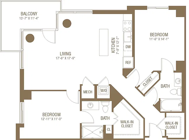 Floor plan 2F w/ Balcony Renovation 2