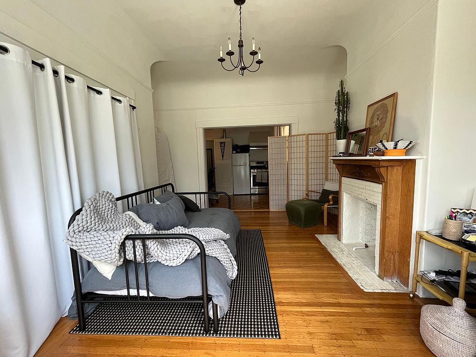 Main living area looking to eat-in kitchen.