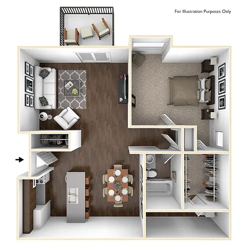 Floor plan The Fern