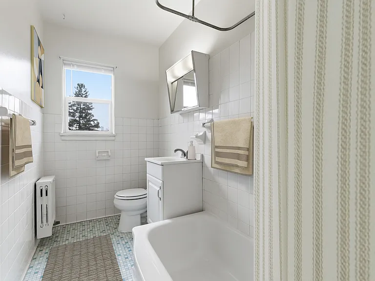 Elevate your lifestyle at Central Lakes of Uptown, where modern design meets comfort. This beautifully renovated bathroom features sleek fixtures and ample natural light for a serene retreat. Explore your new home today and schedule a tour!