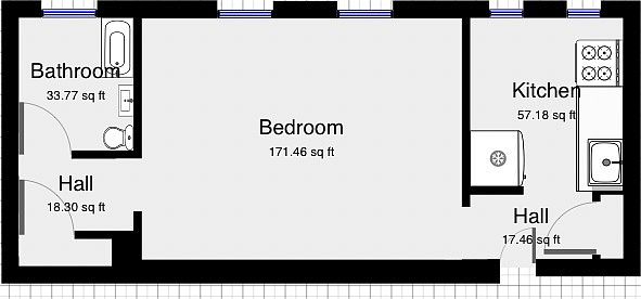 2nd image of 672 Empire Blvd APT 7A