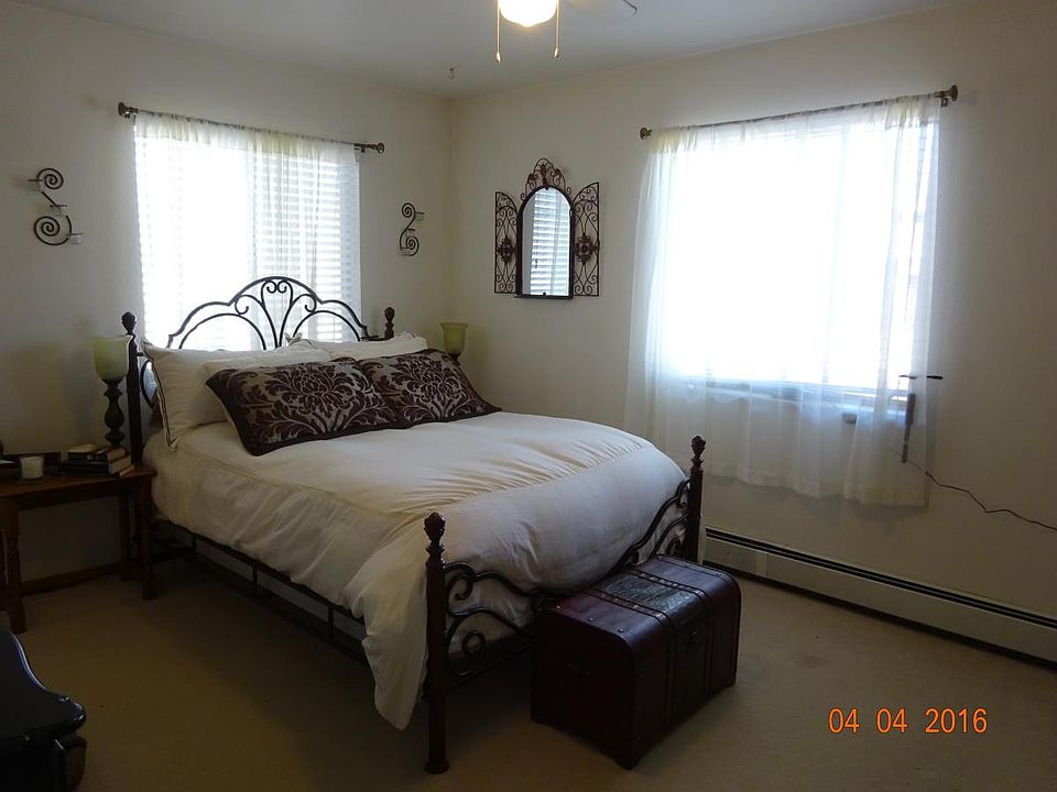 One of two bedrooms
