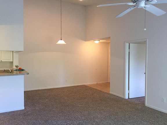 Living Room w/ Vaulted Ceilings