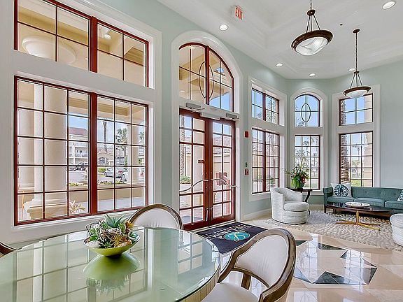 Newly renovated lobby area