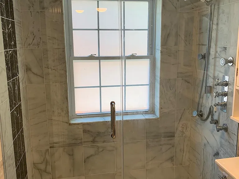 Primary Bedroom Bath-Waterfall Shower With Body Jets