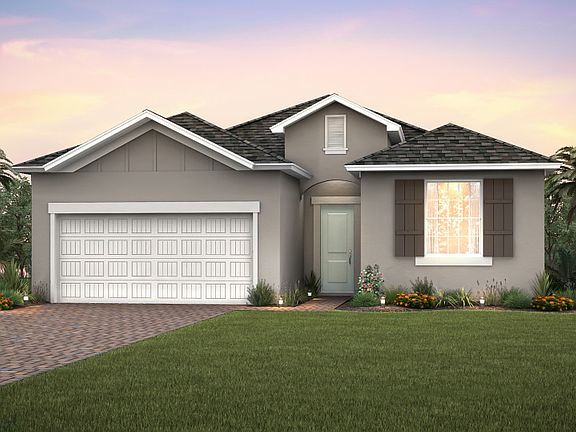 Home Exterior FM2A with arched entryway