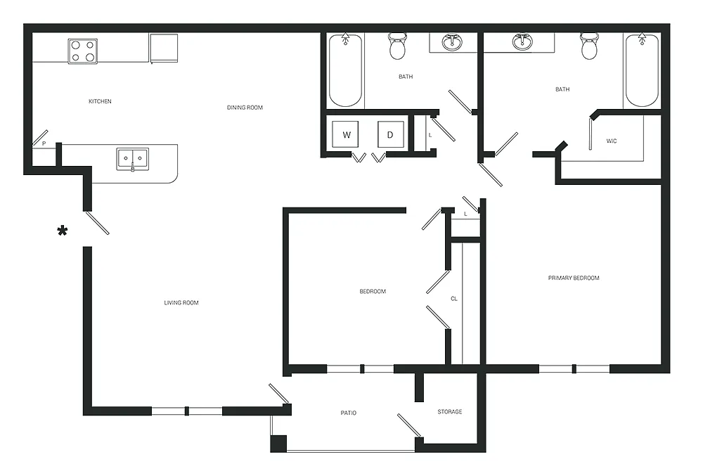 Floor plan Bristol