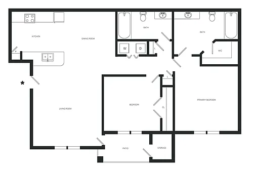 Floor plan Bristol