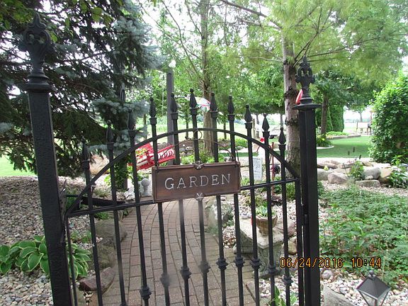 Entrance to back yard