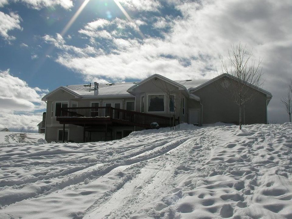 Home viewed from bottom of your hill