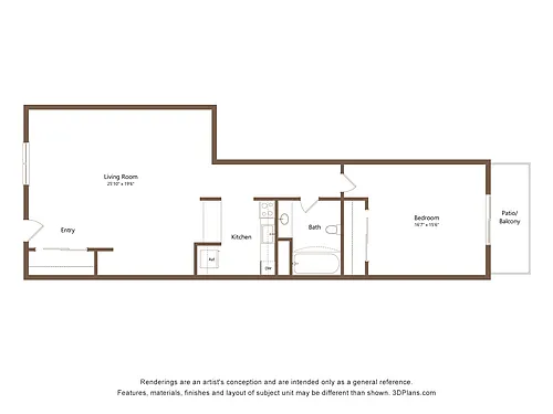 Floor plan Riverfalls A3